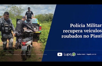 Polícia Militar recupera veículos roubad0s no Piauí