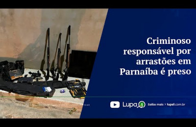 EXCLUSIVO Criminoso responsável por arrastões em Parnaíba é preso