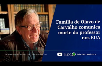 Família de Olavo de Carvalho comunica morte do professor nos EUA