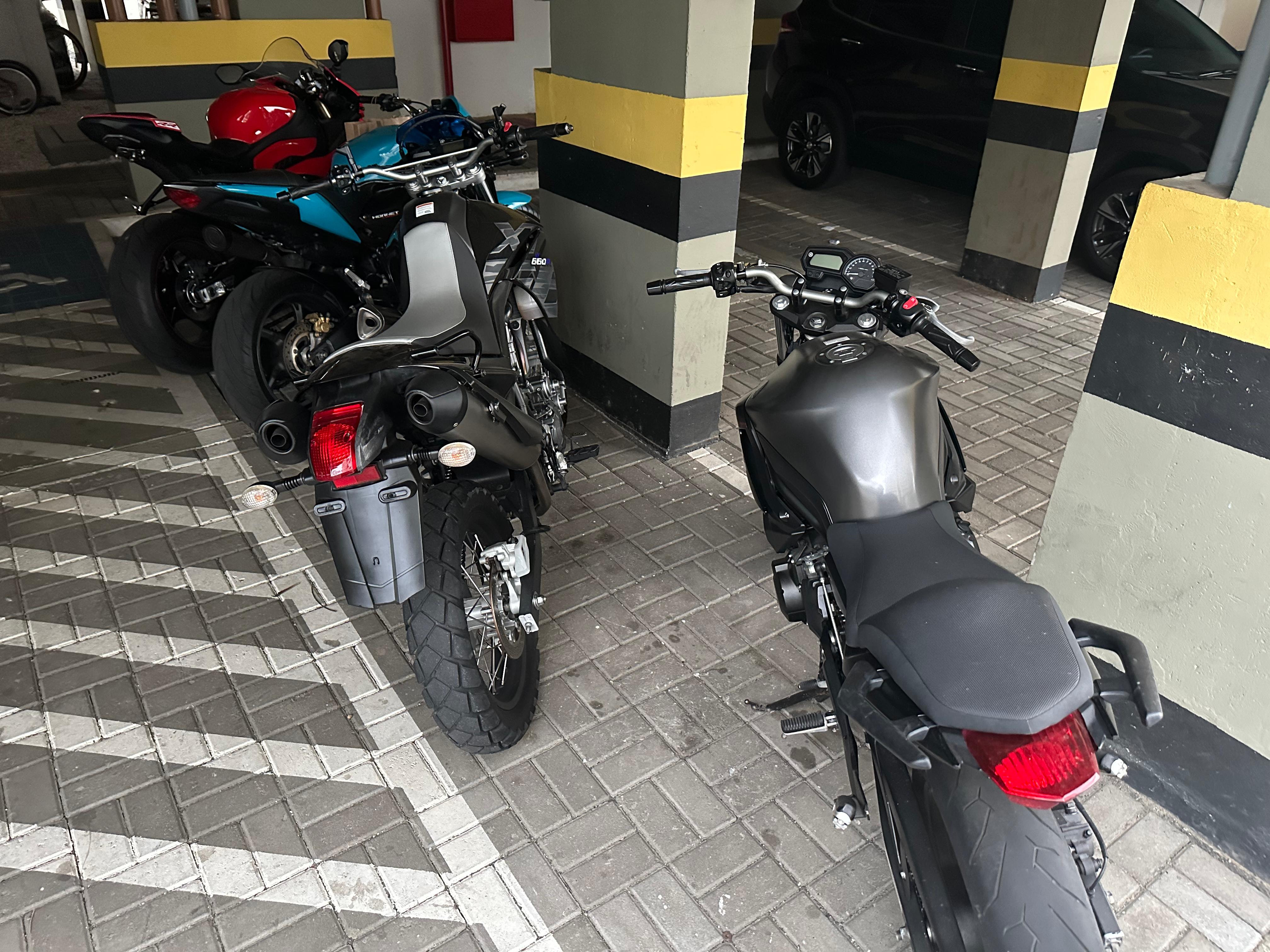 Motos apreendidas na 
