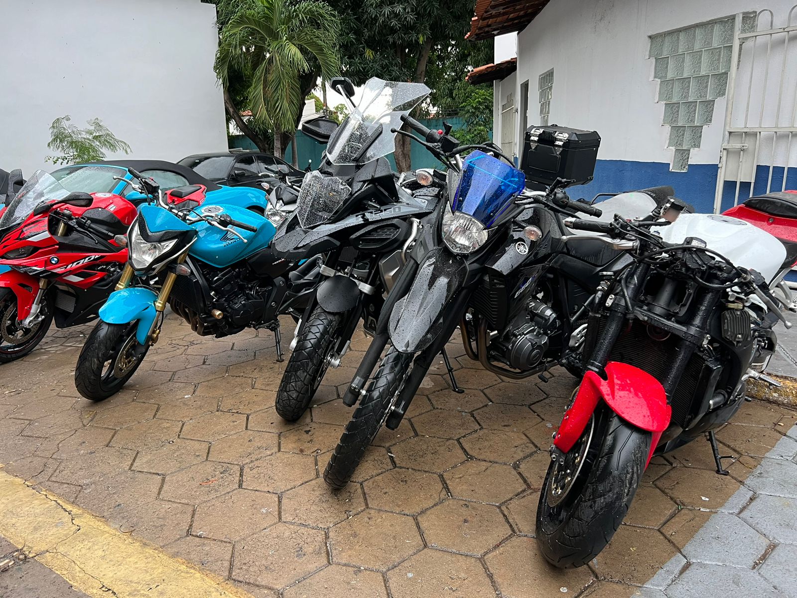 Motos apreendidas na 