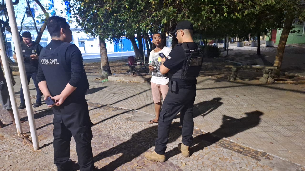 Operação no Centro de Teresina - Foto: Divulgação/DEOP