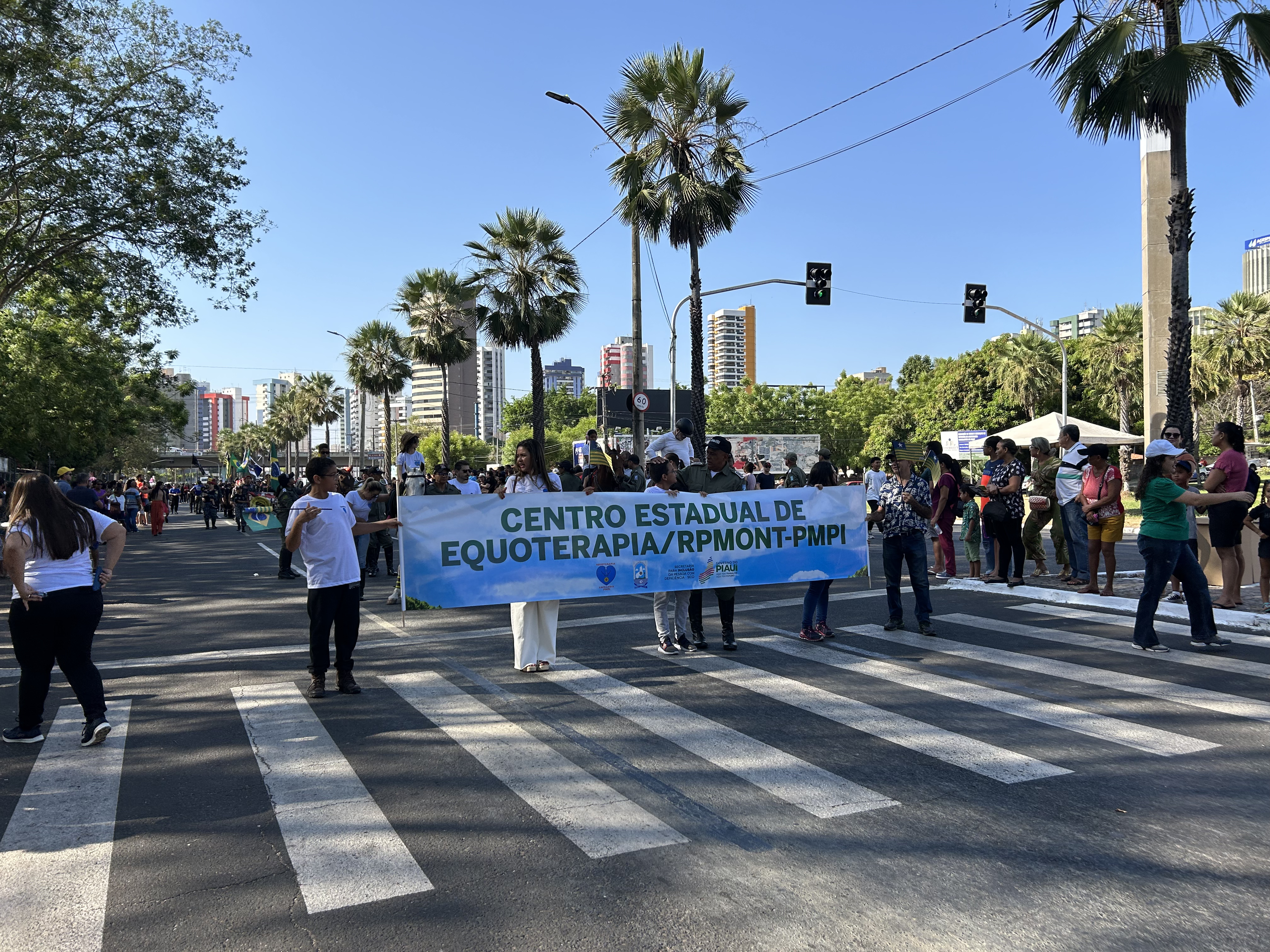 Desfile de 7 de Setembro em Teresina - Foto: Andressa Martins/ Lupa1