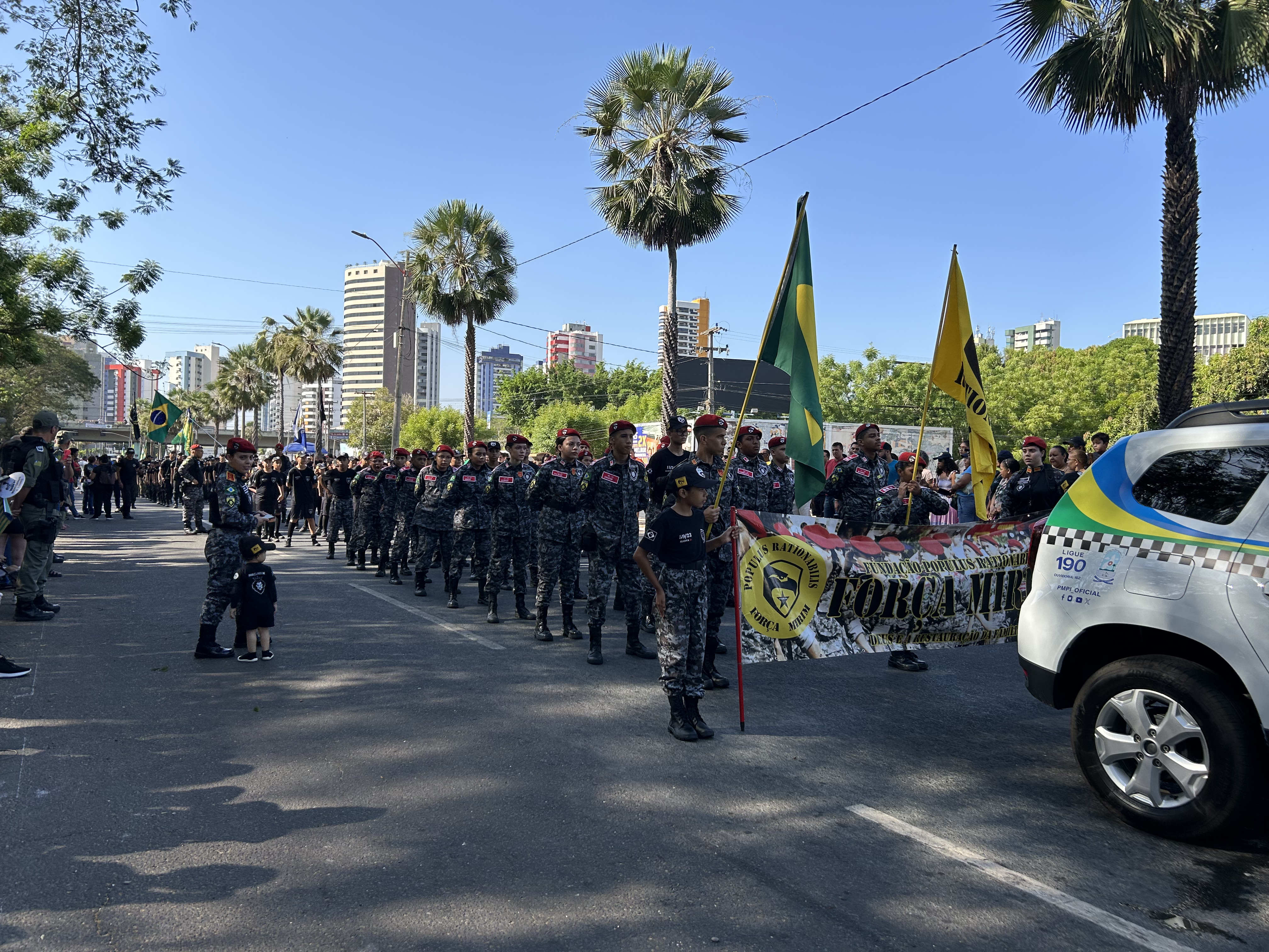 Desfile de 7 de Setembro em Teresina - Foto: Andressa Martins/ Lupa1