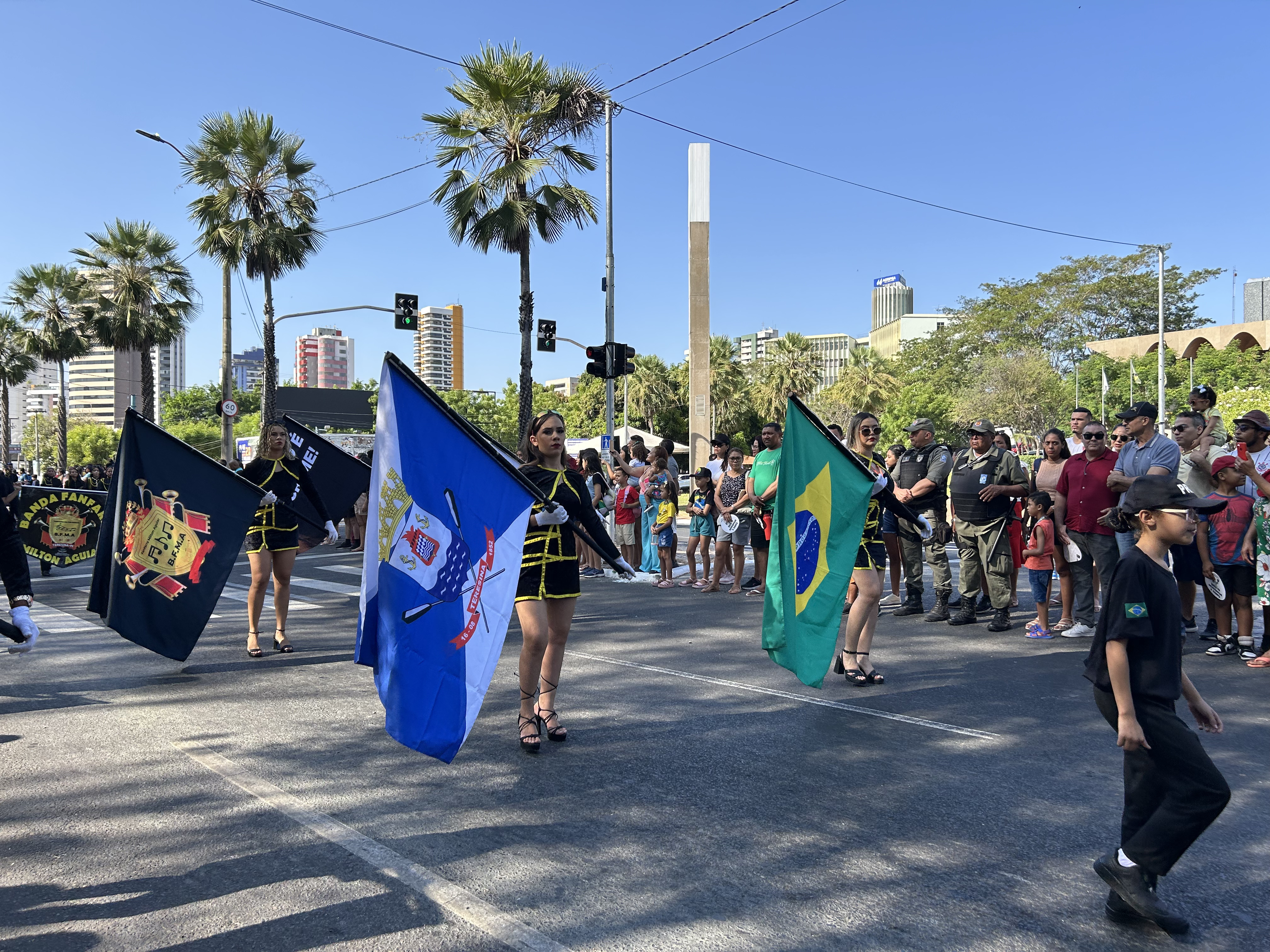 Desfile de 7 de Setembro em Teresina - Foto: Andressa Martins/ Lupa1