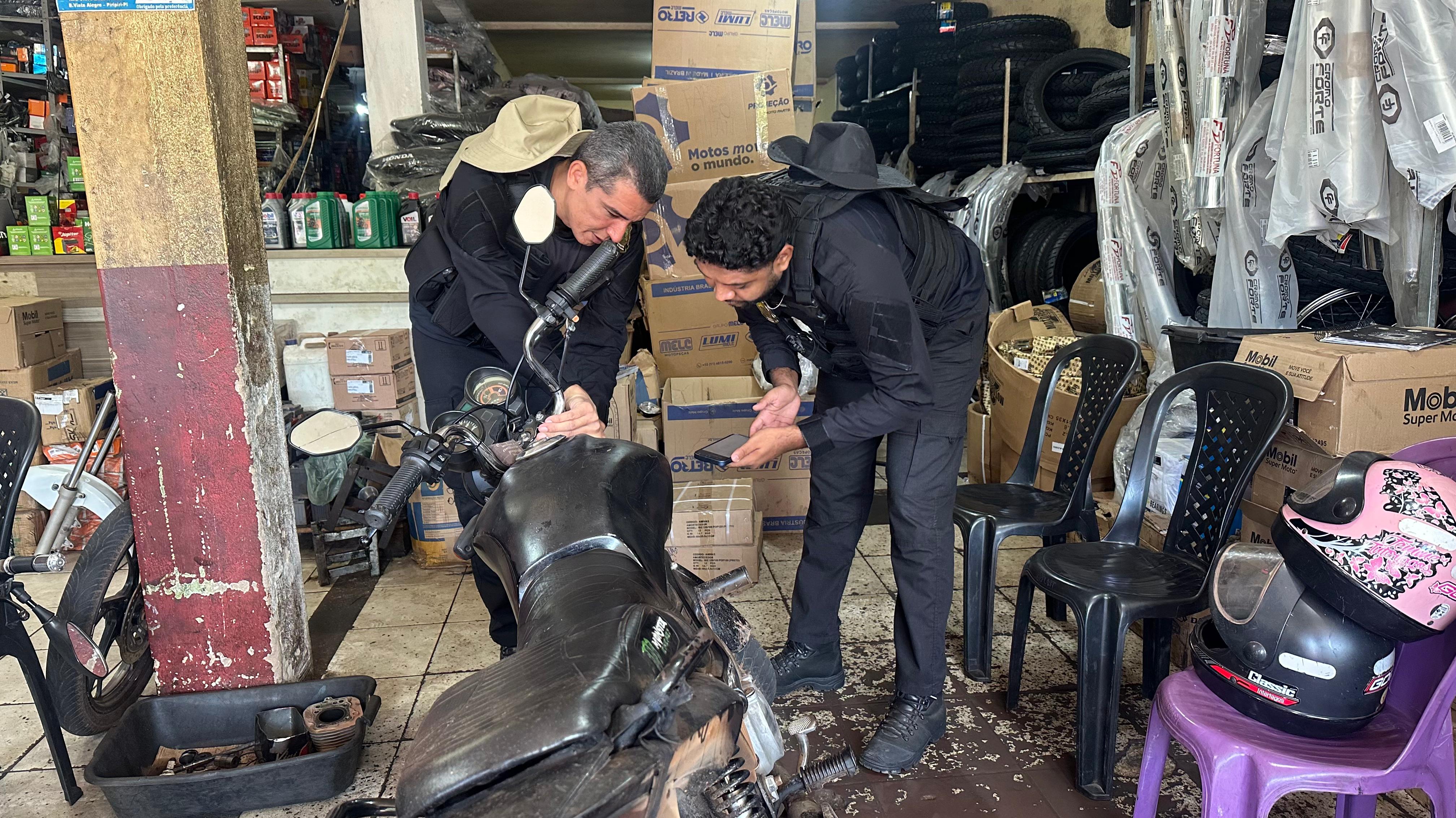 6º Fase da Operação Rastreados em Piripiri - Foto: Divulgação/SSP-PI