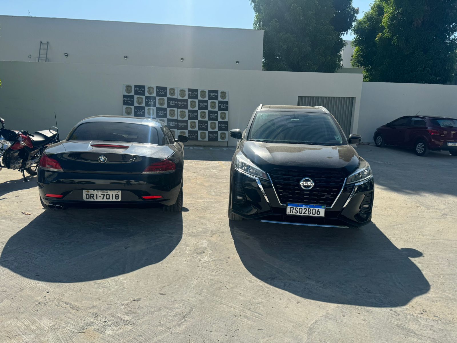 Carros apreendidos na Operação Jogo Sujo II - Foto: Divulgação/SSP-PI
