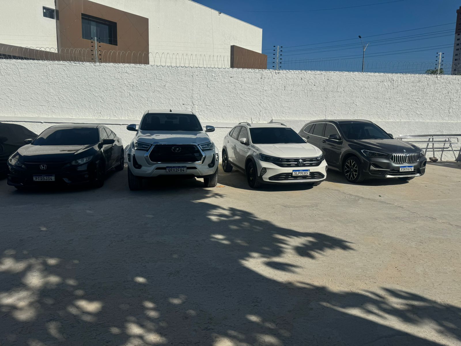 Carros apreendidos na Operação Jogo Sujo II - Foto: Divulgação/SSP-PI