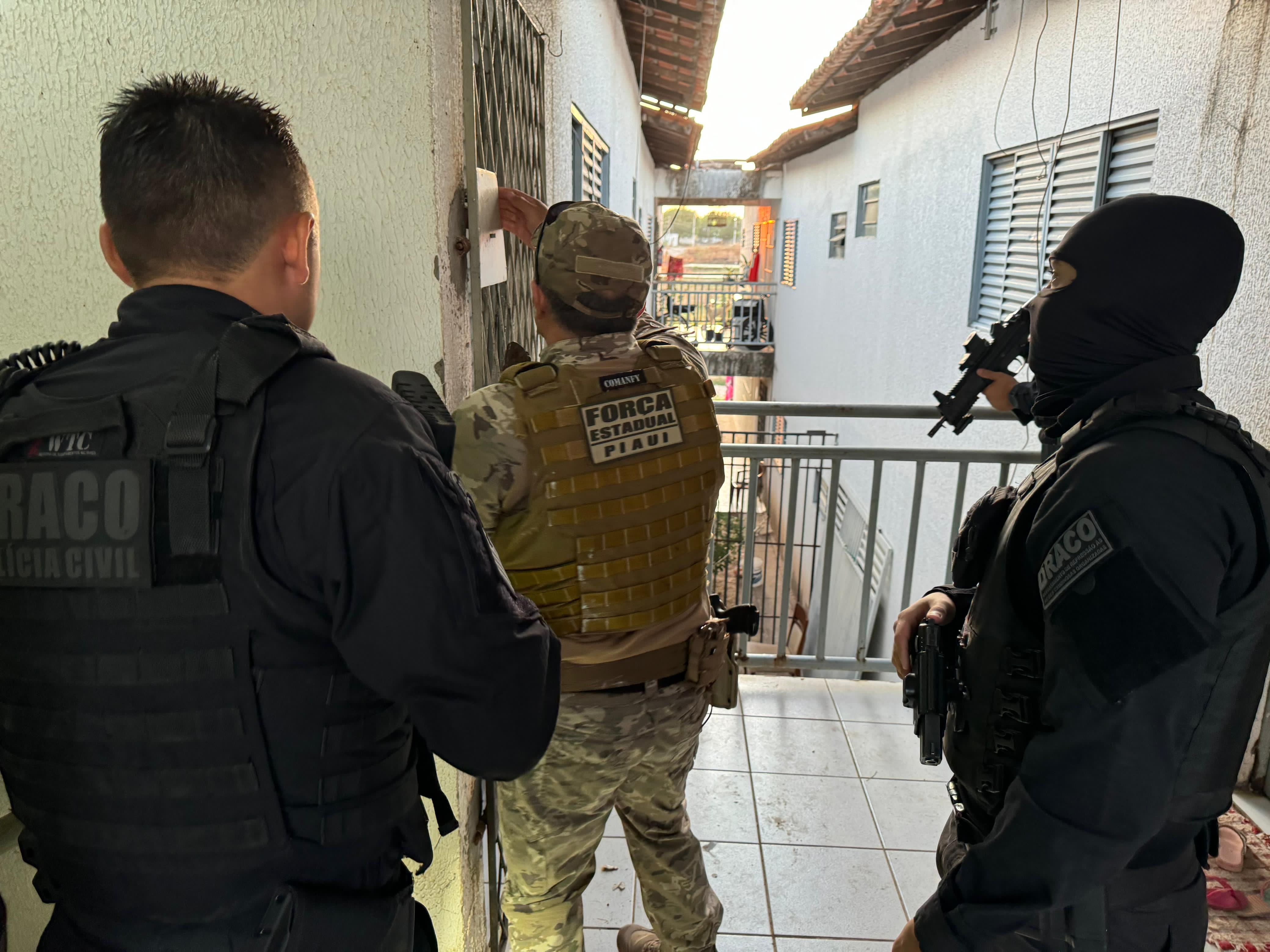 Polícia deflagra operação Draco 160 - Foto: Divulgação/SSP-PI