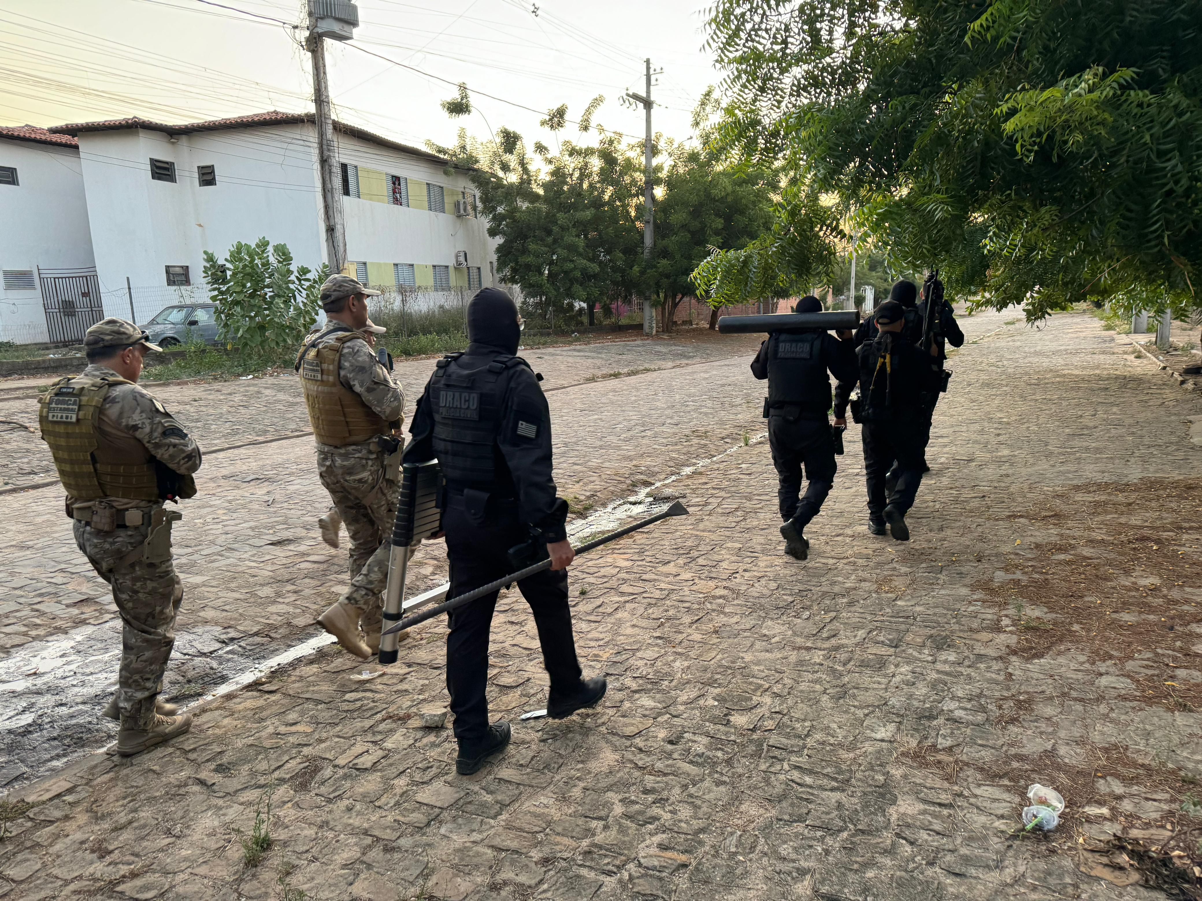 Polícia deflagra operação Draco 160 - Foto: Divulgação/SSP-PI