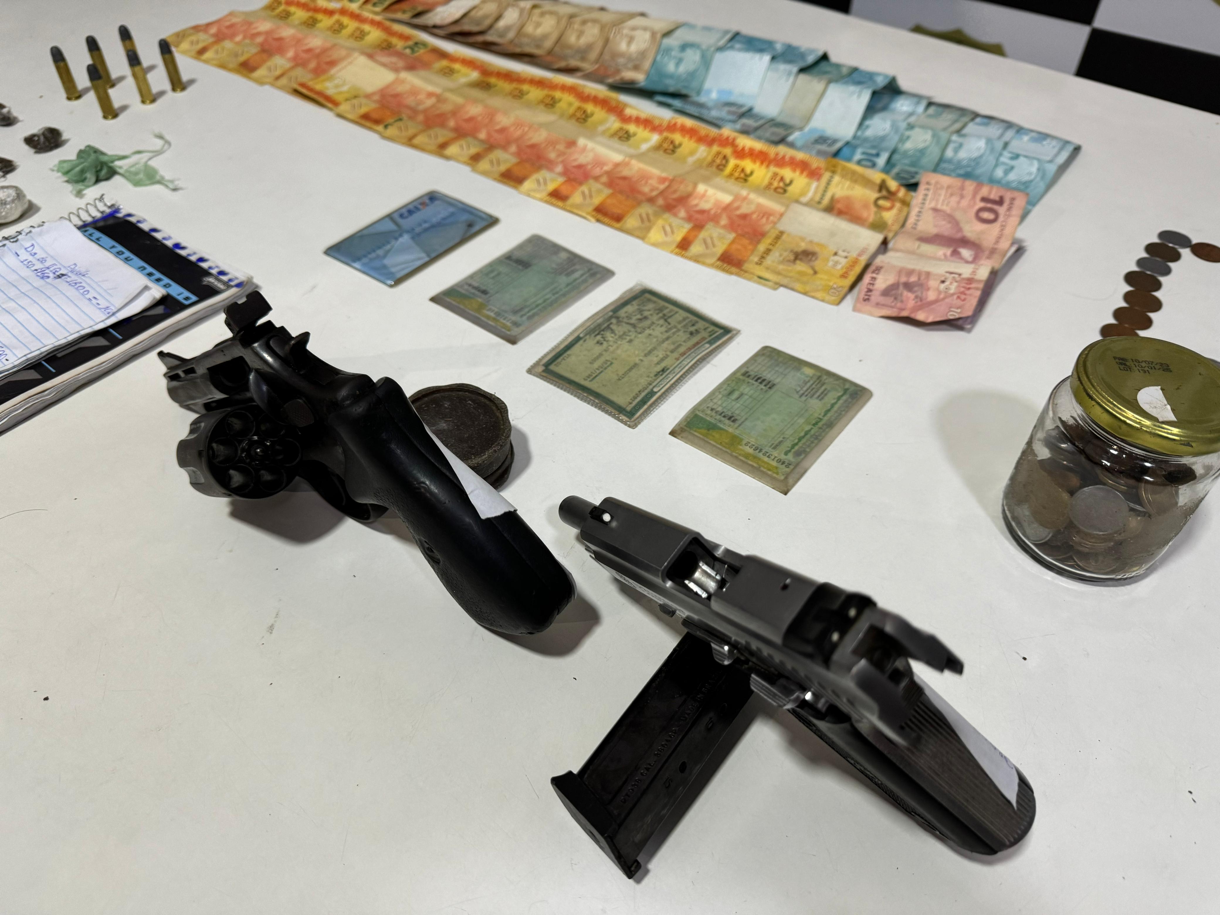Apreensões durante operação Draco160 - Foto: Divulgação/SSP-PI