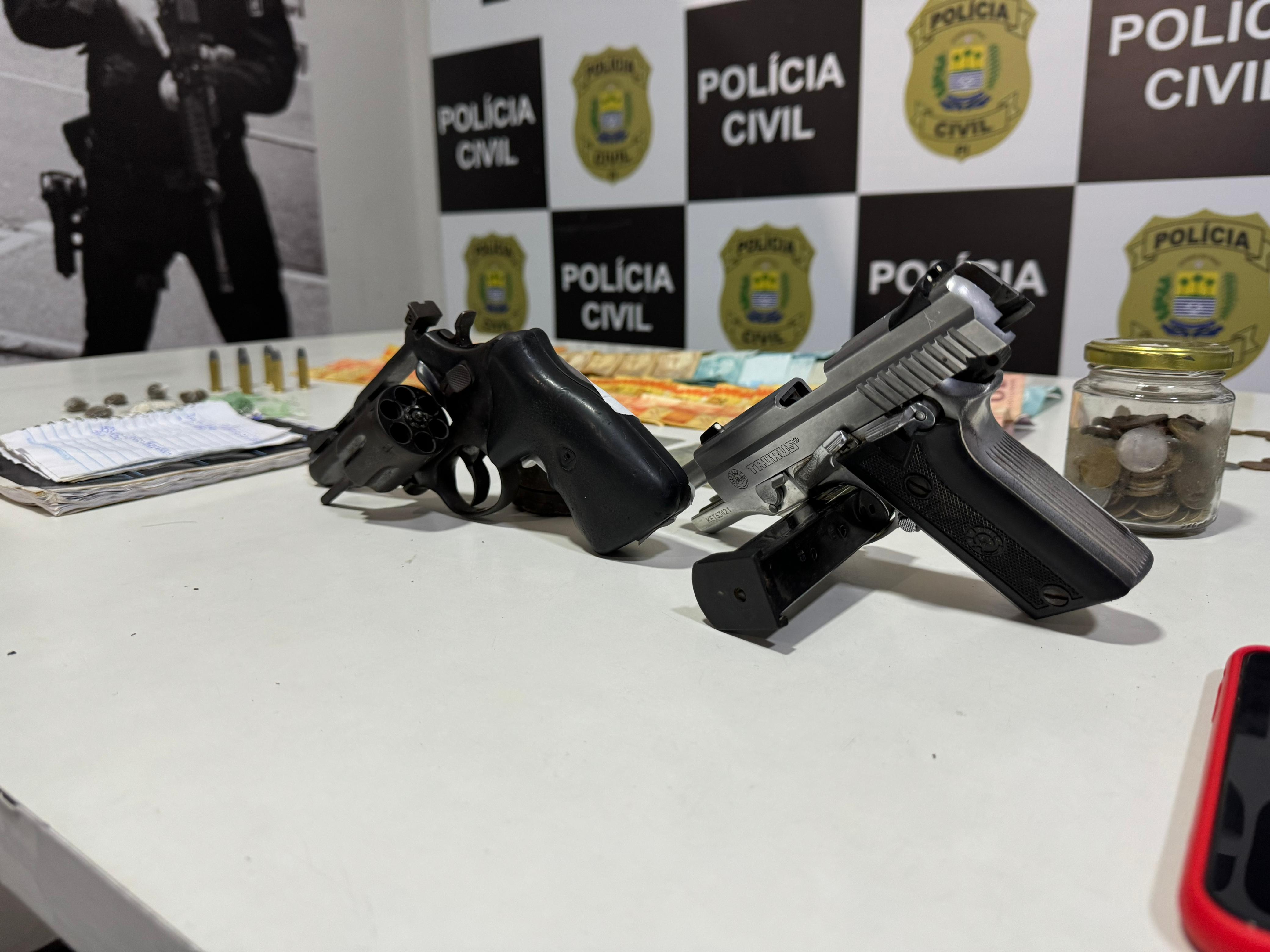 Apreensões durante operação Draco160 - Foto: Divulgação/SSP-PI