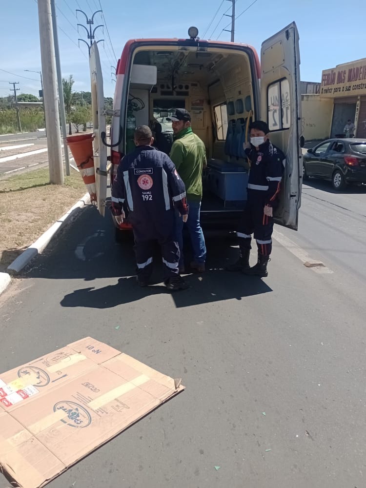 Acidente na zona Sul de Teresina