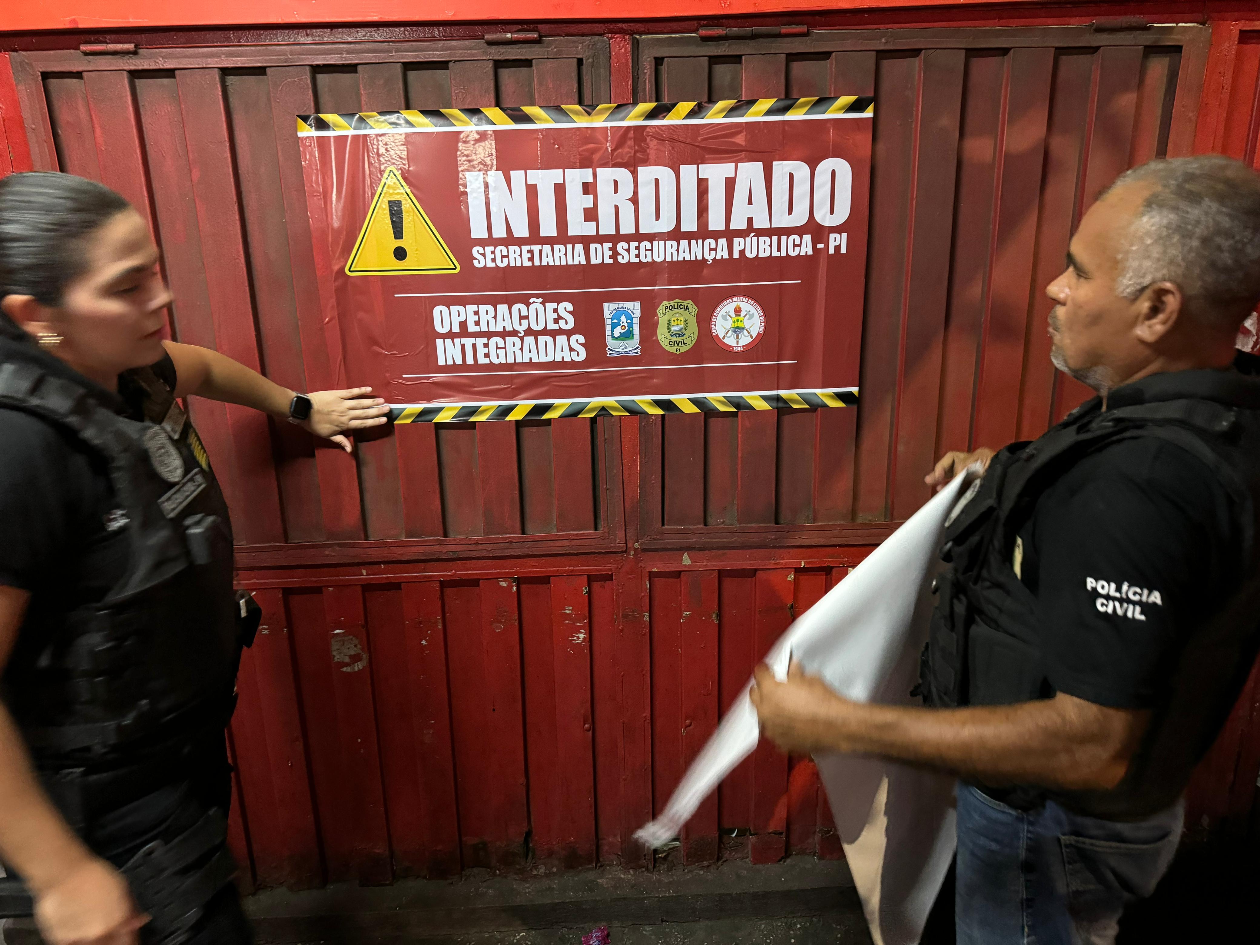 Polícia interdita trailers usados para tráfico de drogas e receptação - Foto: Divulgação