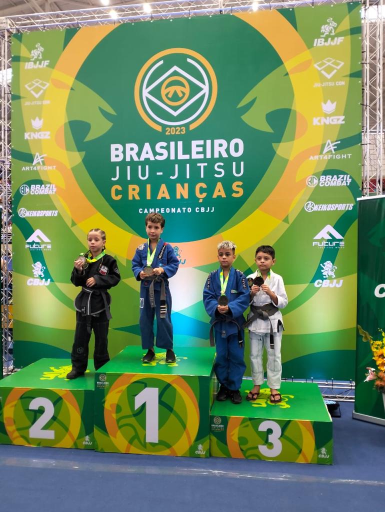 Atleta mirim é vice campeão brasileiro