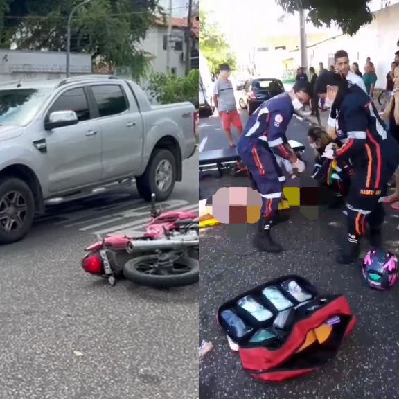 ​Jovem morre em acidente envolvendo carro e motocicleta em Teresina