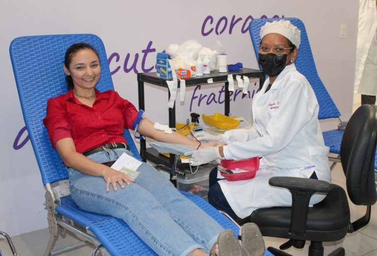 MP-PI realiza campanha de incentivo à doação de sangue e cadastro de doadores de medula óssea