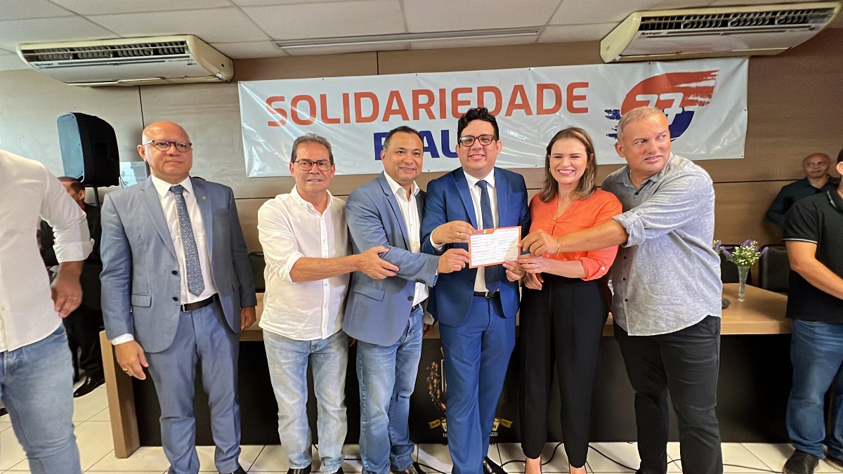 Evento de filiação do Solidariedade reúne lideranças políticas em Teresina