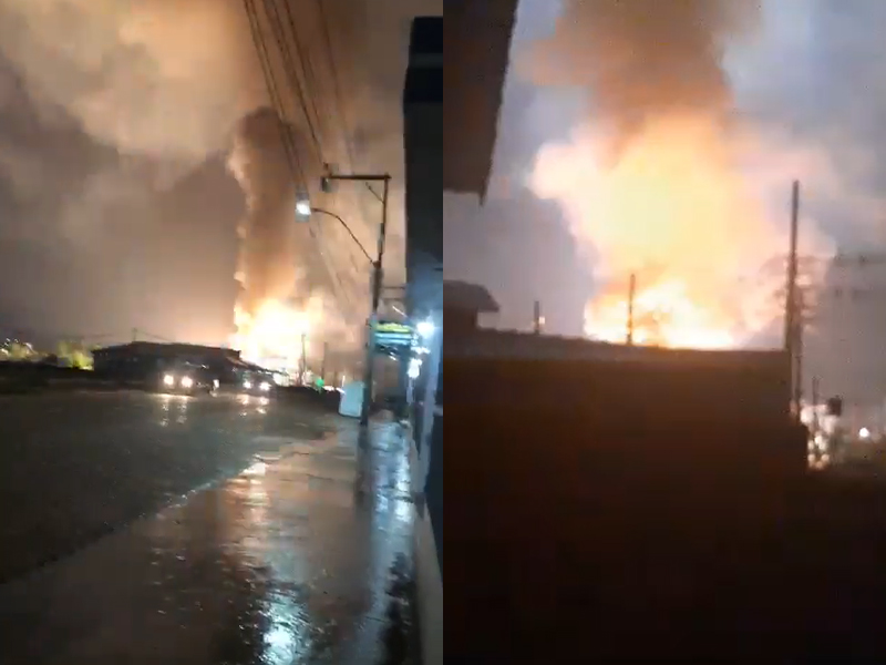 APAGÃO: Incêndio em subestação de energia deixa 38 mil casas sem energia em Macapá